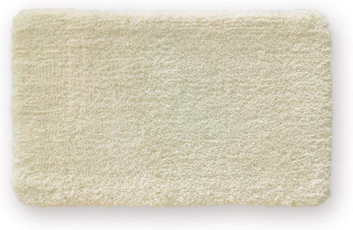 Premium badmat - Individueel combineerbaar - Badmat - Douchemat - Antislip en wasbaar - Badmat - Crème - 60 x 100 cm