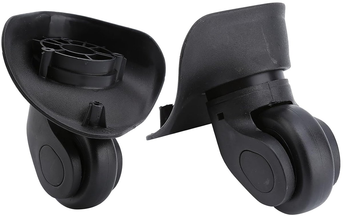 Koffer Caster, 2 Stuks Universele Links Rechts Draaibare Koffer Bagage Vervangende Wielen Voor Tassen, Bagage, Trolley Case