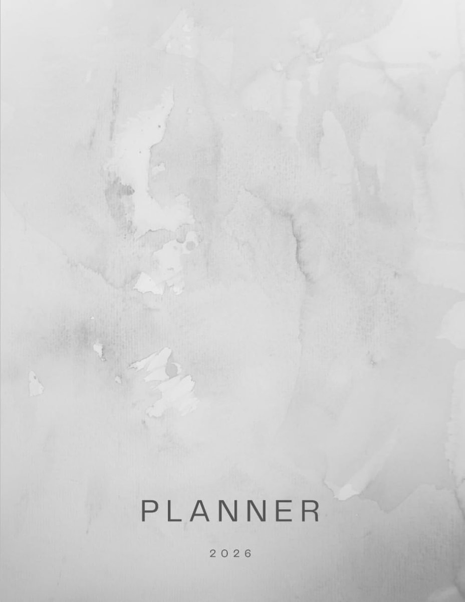 SnelShoppen - 2026 A4 Maand- en Weekplanner | Grote Kalender & Organisator met 12-Maanden Overzicht, Notities en Wekelijkse Takenlijsten | Perfect voo