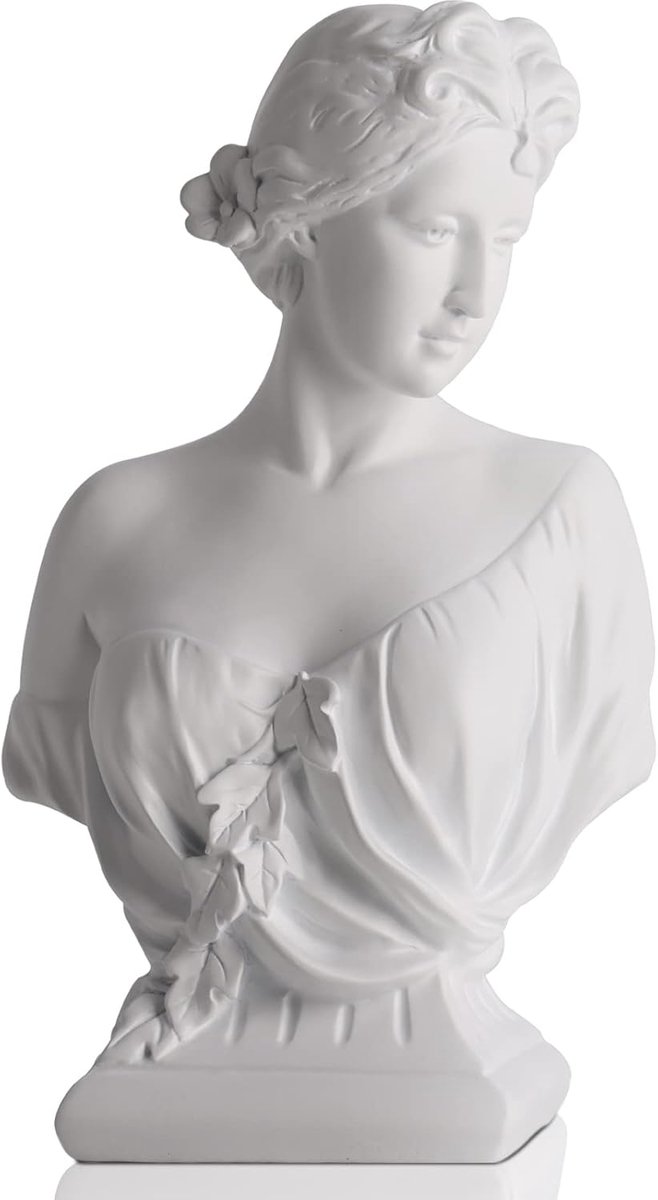 SnelShoppen - Grote Griekse Godin Artemis Beeld - 30.5cm Resin Standbeeld - Decoratie voor Woonkamer, Kantoor, Tuin - Perfect voor Verzamelaars en Kun