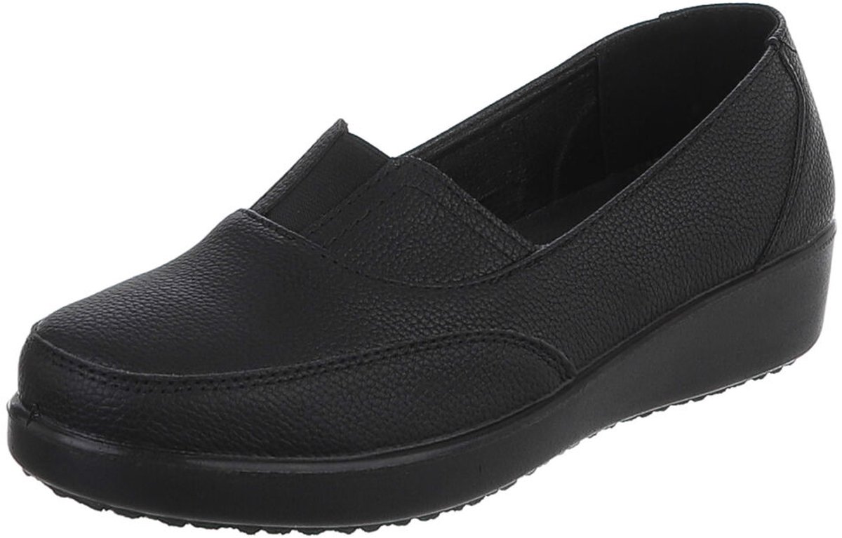 Dames instappers comfort slip-on casual schoen Mt:39
