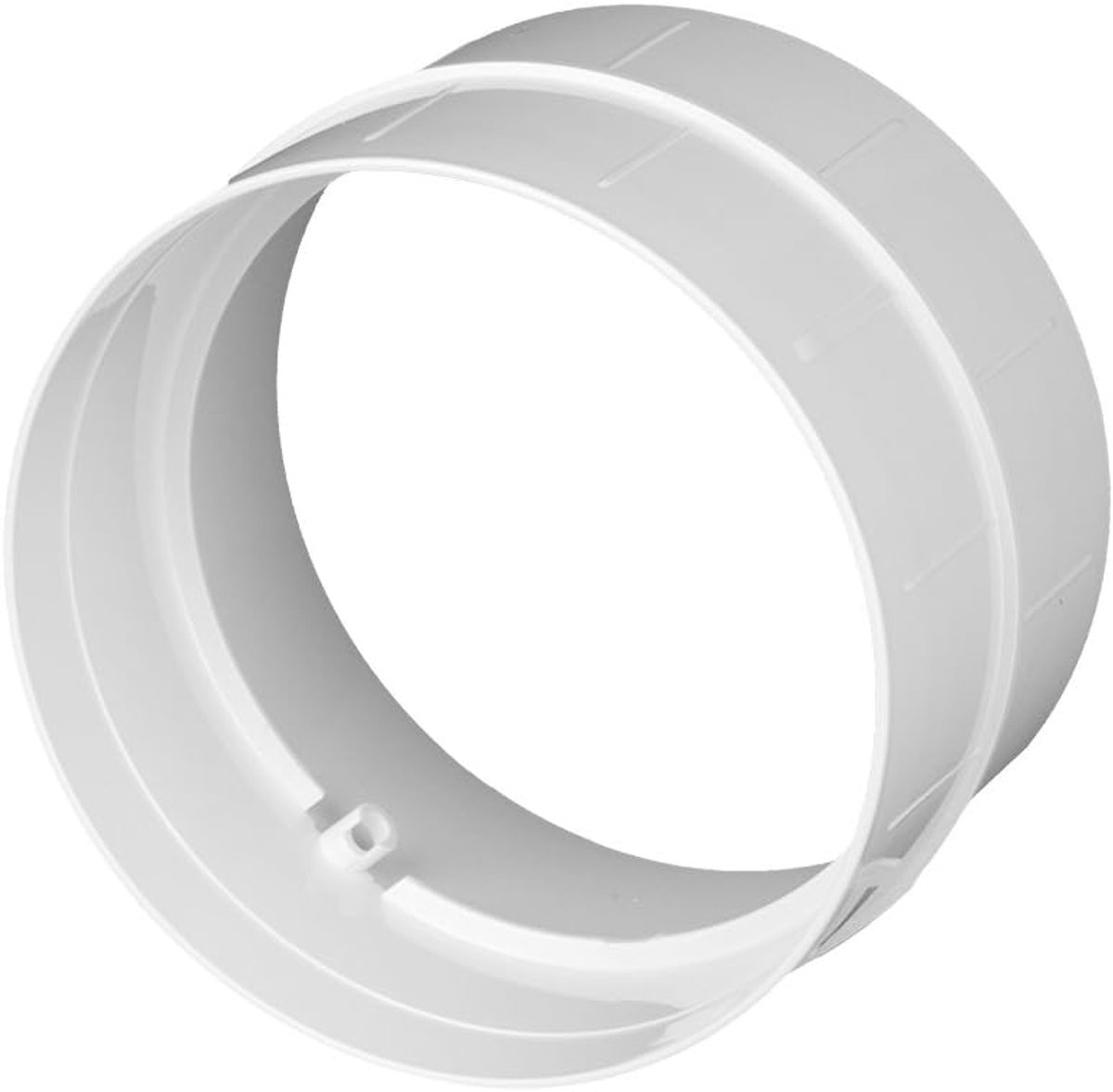 SnelShoppen - PVC Ventilatiebuis Systeem Ø 150mm - Ronde Luchtpijp met Aansluitingen, Hoekverbinding, T-Sectie Reducer - Hittebestendig - 0.5m