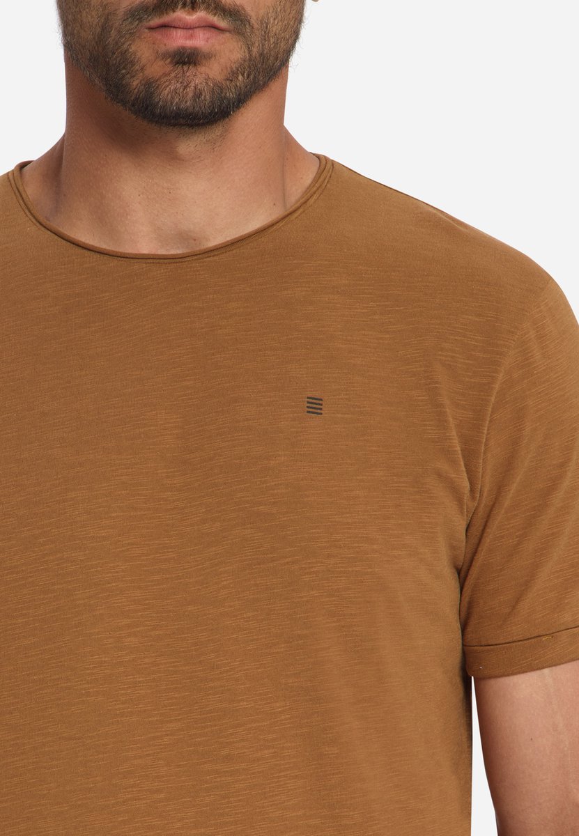 Katoenen Slub T-shirt