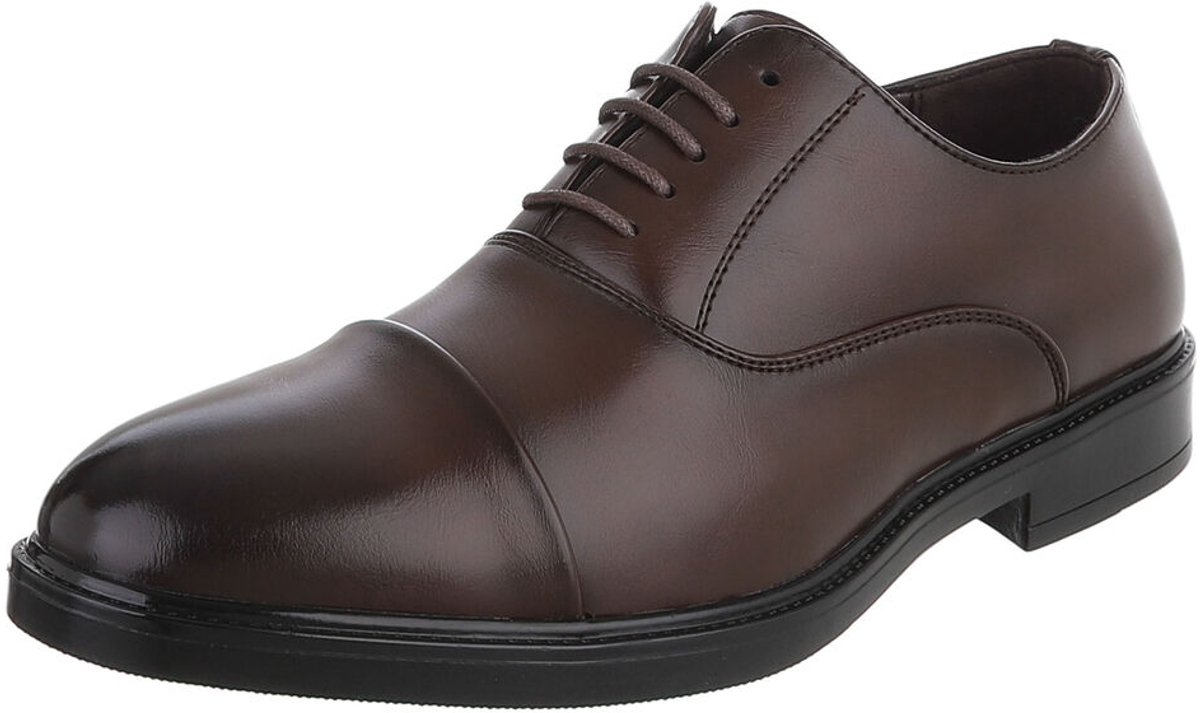 Veterschoenen - nette afwerking - heren Mt:41