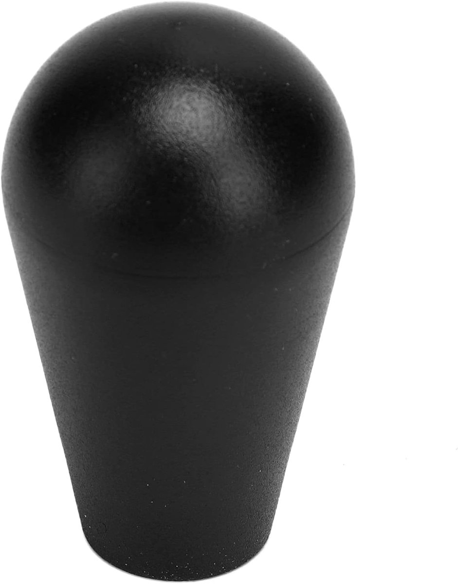 SnelShoppen - Joystick Oval Balltop Handle M6 American Type Arcade Game DIY Onderdelen Vervangingshandgreep Gaming Accessoire Zwart
