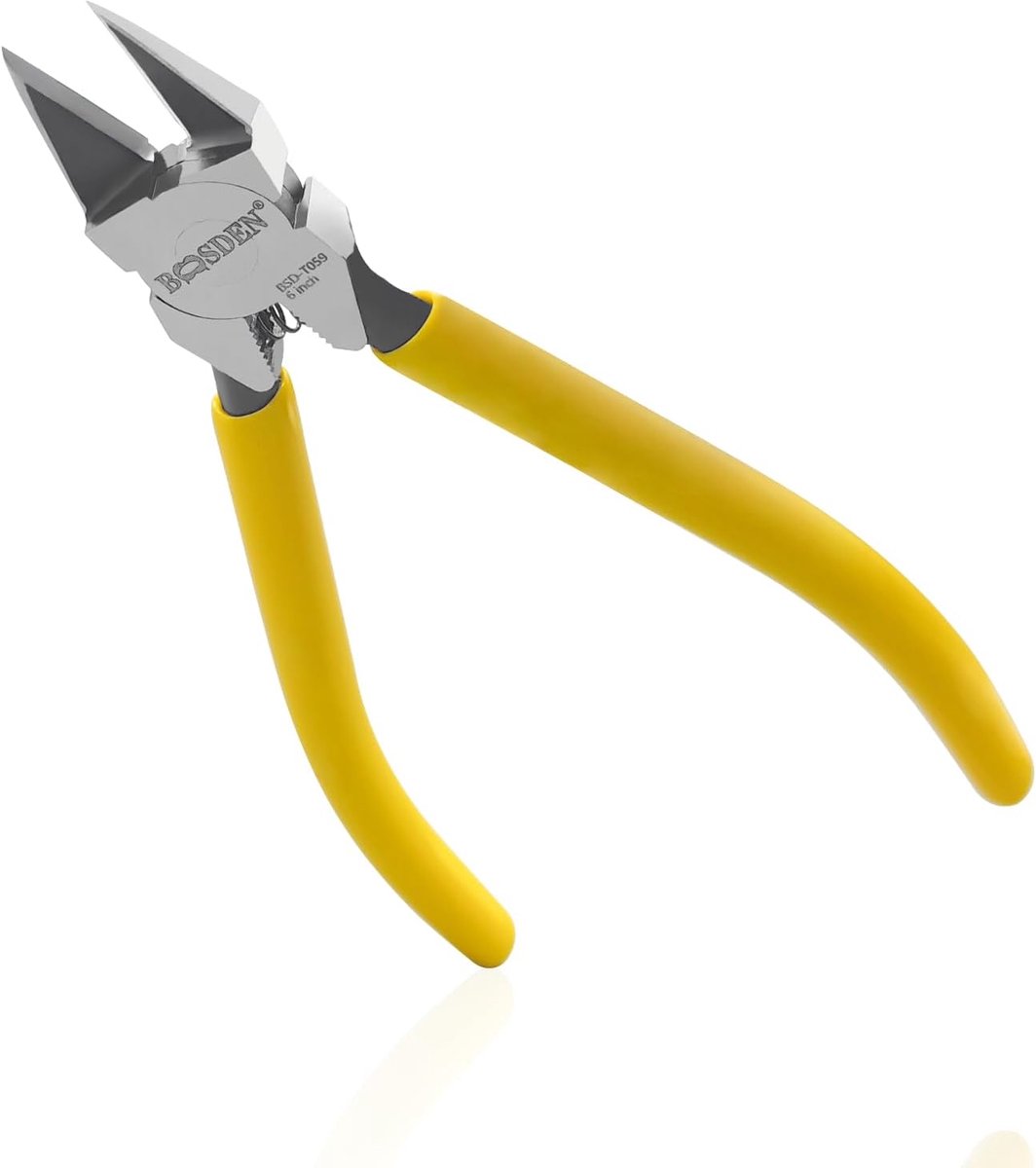 SnelShoppen - 15cm Draadknippers, Ultra Pinned Zijkniptangen, Kleine Zijknipper, Flush Cutters voor Sieraden Maken, DIY, Bloemwerk, Elektronica