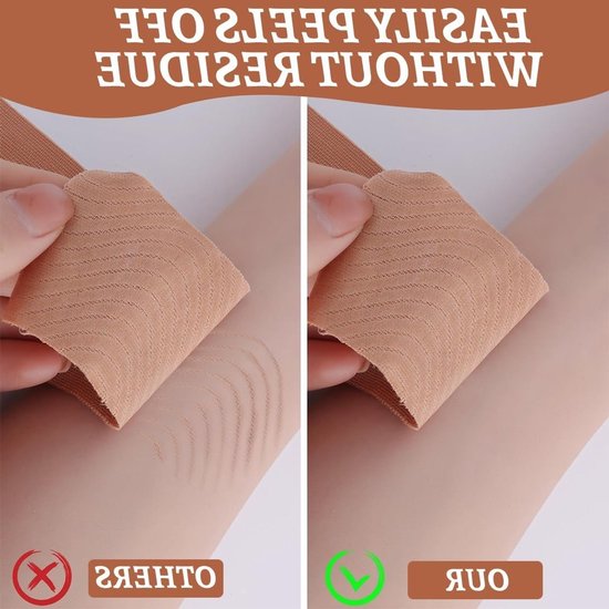 Set van 4 Extra Sterke Vingerbanden voor Sport - Witte Voetbalband met Hoge Hechting en Huidvriendelijk Ontwerp (2.5/3.8 cm x 9 m) - Ideaal voor Blessurepreventie en Ondersteuning — afbeelding 2