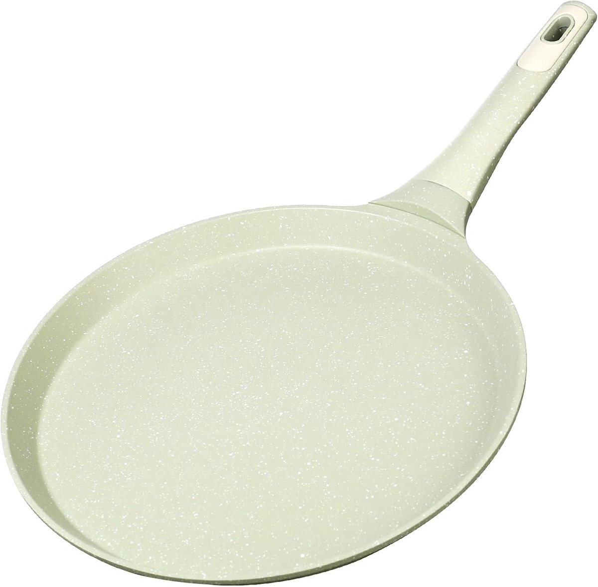 SnelShoppen - Crepe Pan met Non-Stick Coating - Ideaal voor Pannenkoeken, Omeletten, Galettes - Perfecte Warmteverdeling - Keuken Accessoire voor Thui