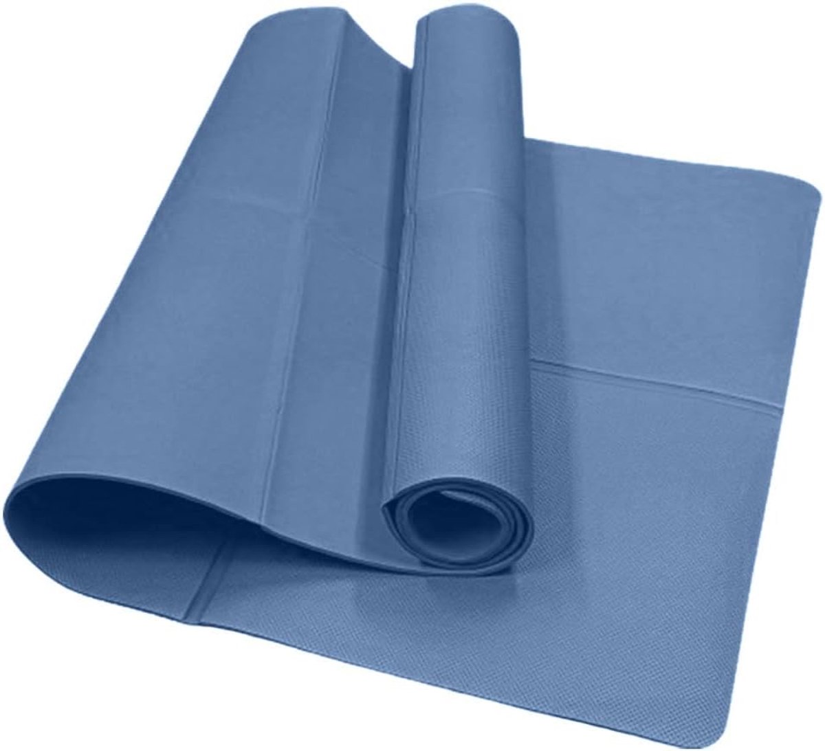 SnelShoppen - Yoga Mat voor Mannen en Vrouwen, 6 mm Dikke EVA Antislip Fitness Mat, Vouwbare Gym Doormat voor Yoga, Pilates, Training, Camping, Outdoo