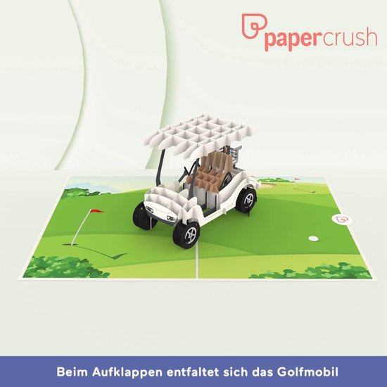 SnelShoppen - 3D Pop-up Golf Kaart, Verjaardagscadeau voor Golfer, Geld Cadeau voor Golf Professionals, Grappige Golfkaart voor Vaderdag, Originele Gr van Snelshoppen — afbeelding 5