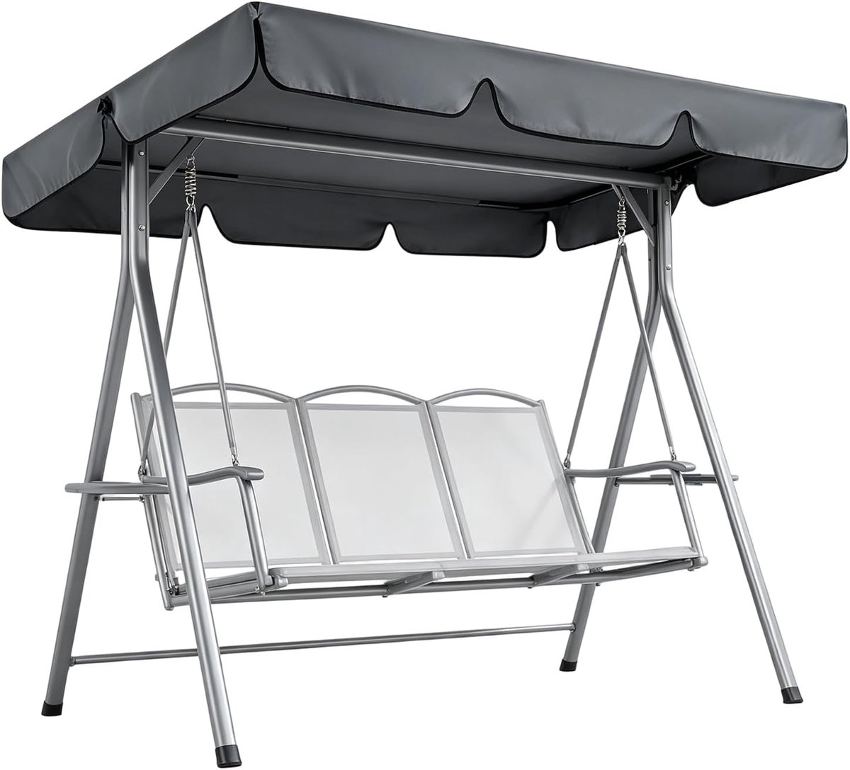 SnelShoppen - Dak voor Schommelbank 200 x 120 cm - Waterdicht Polyester met UV-bescherming - Bescherming tegen Regen en Zon voor Tuin, Balkon en Terra