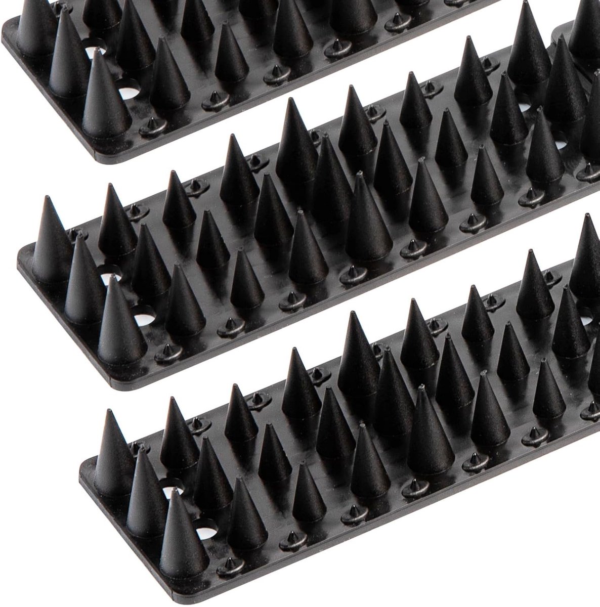 SnelShoppen - Pigeon Defence Pigeon Pegs 3.6 m - Dierenvriendelijke Anti-Vogel Pinnen voor Balkons, Daken, Ramen en Hekken - Transparant en Effectief