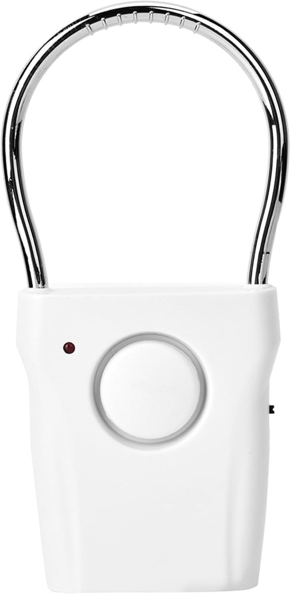 SnelShoppen - 120dB Touch Sensor Deur Alarm - Diefstalbeveiliging Vibration Ramen Alarm voor Thuis, Hotel, Reizen, Slaapkamer, Eenvoudig te Installere