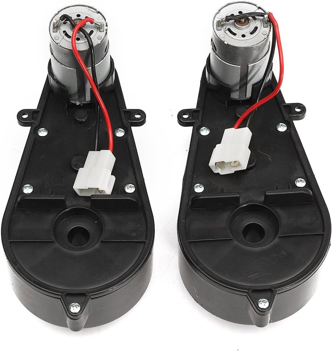 SnelShoppen - 12V Elektrische Motor Versnellingsbak voor Speelgoed Auto's - 23000rpm - Zwart - Voor Kinderen - Speelgoed Onderdelen - 19cm x 9.2cm