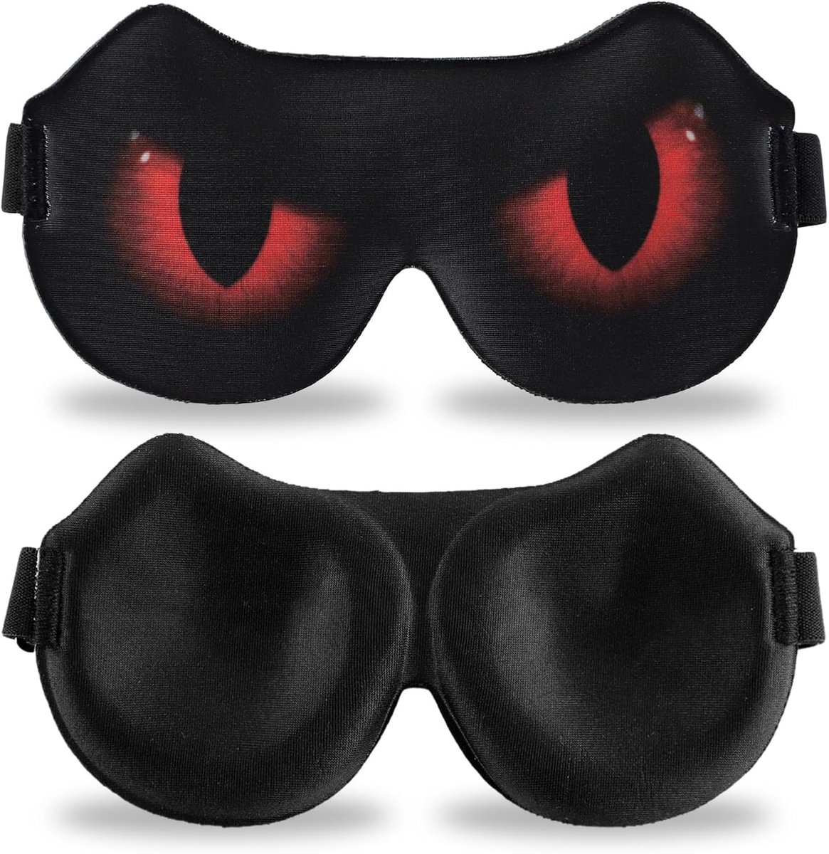 SnelShoppen - Nachtmasker voor Kinderen 3D - Comfortabel en Verduisterend Slaapmasker met Verstelbare Riem - Ademend Materiaal voor Kamperen, Autoritt