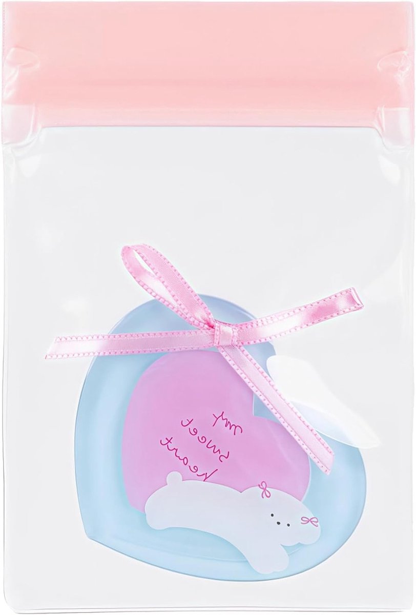 20 Stuks Anti-tarnish Sieradenopslagzakken, Dikke Resealable Plastic Zakjes voor Ringen en Oorbellen (9 x 13 cm)