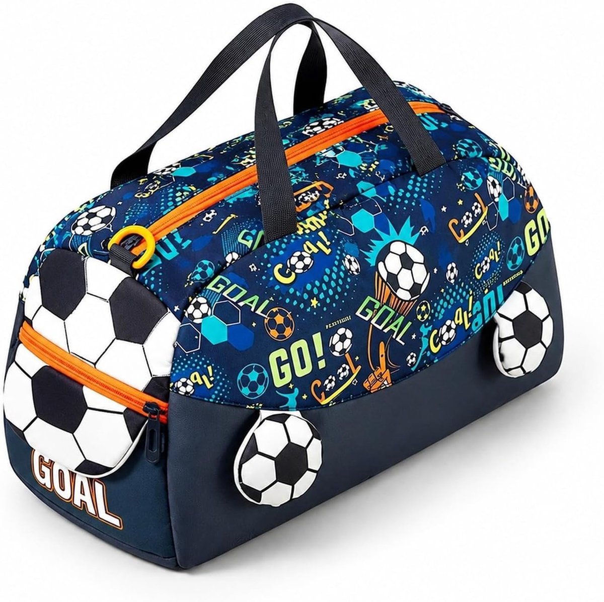 SnelShoppen - Sporttas voor Kinderen, Schattige Outdoor Voetbaltas, Lichte Duffle Bag, Waterdichte Zwemtas voor Jongens en Meisjes, Ideaal voor Fitnes