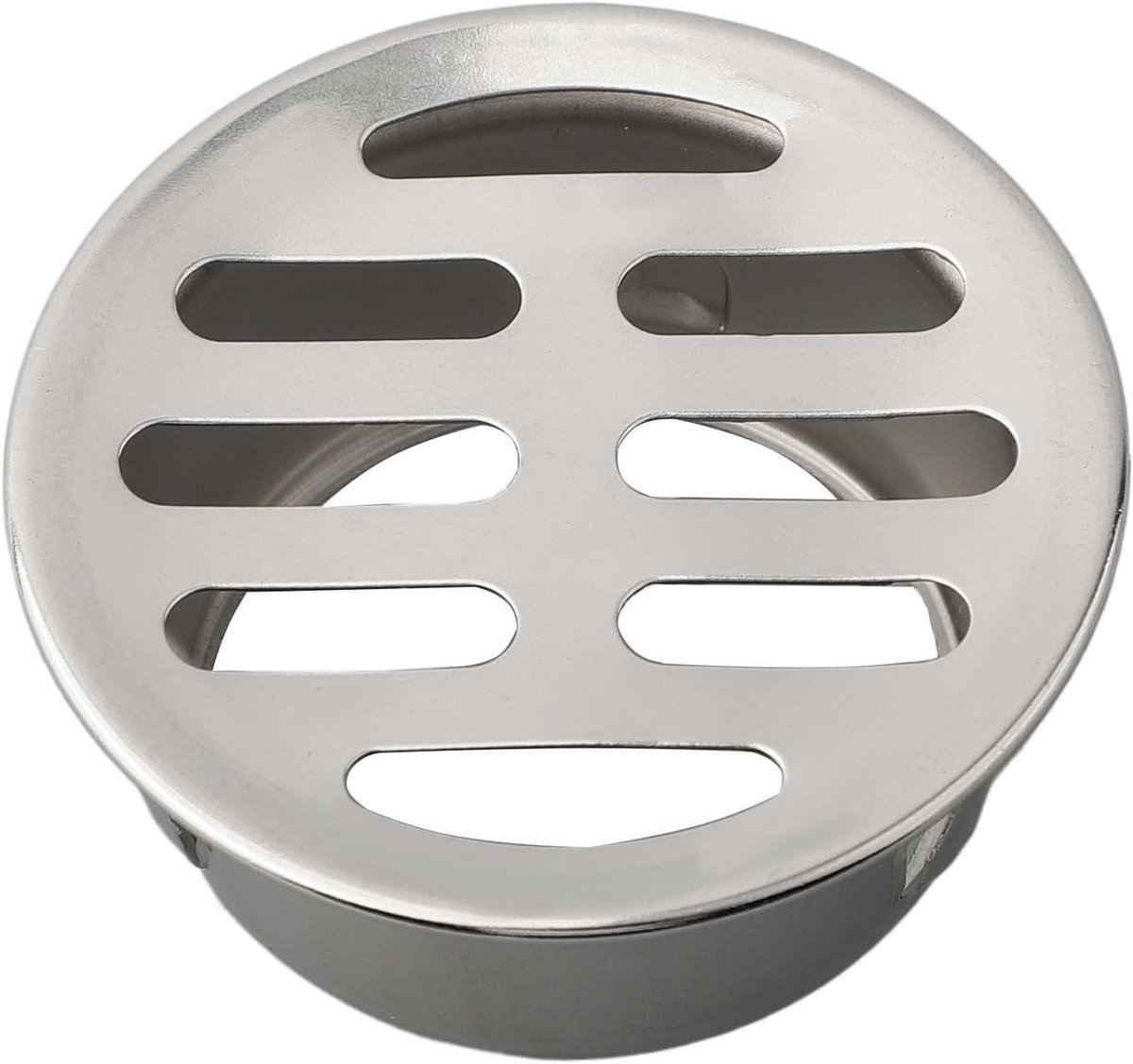 Dakgoot Afvoer - Vloer Afvoer - Water Afvoeren - Hol Ontwerp - 50 mm - Zilver