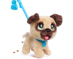 FurReal PoopaLots Mopshondje Pug - Interactieve pluchen Knuffel