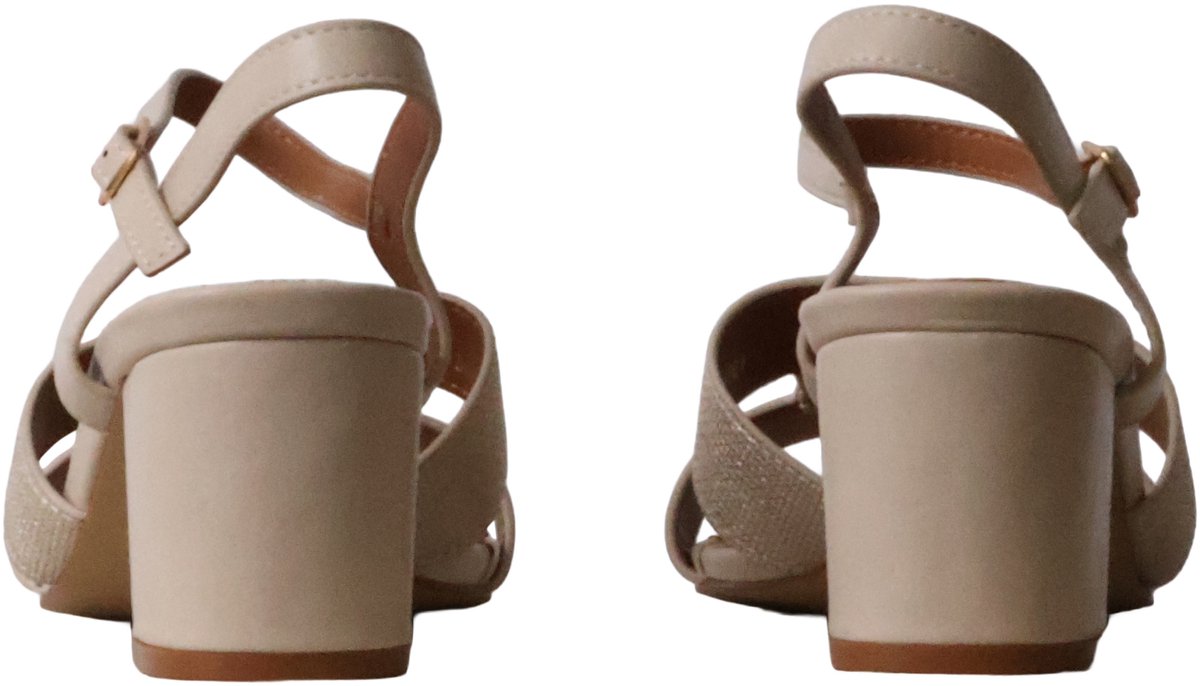 Sandalen met hak