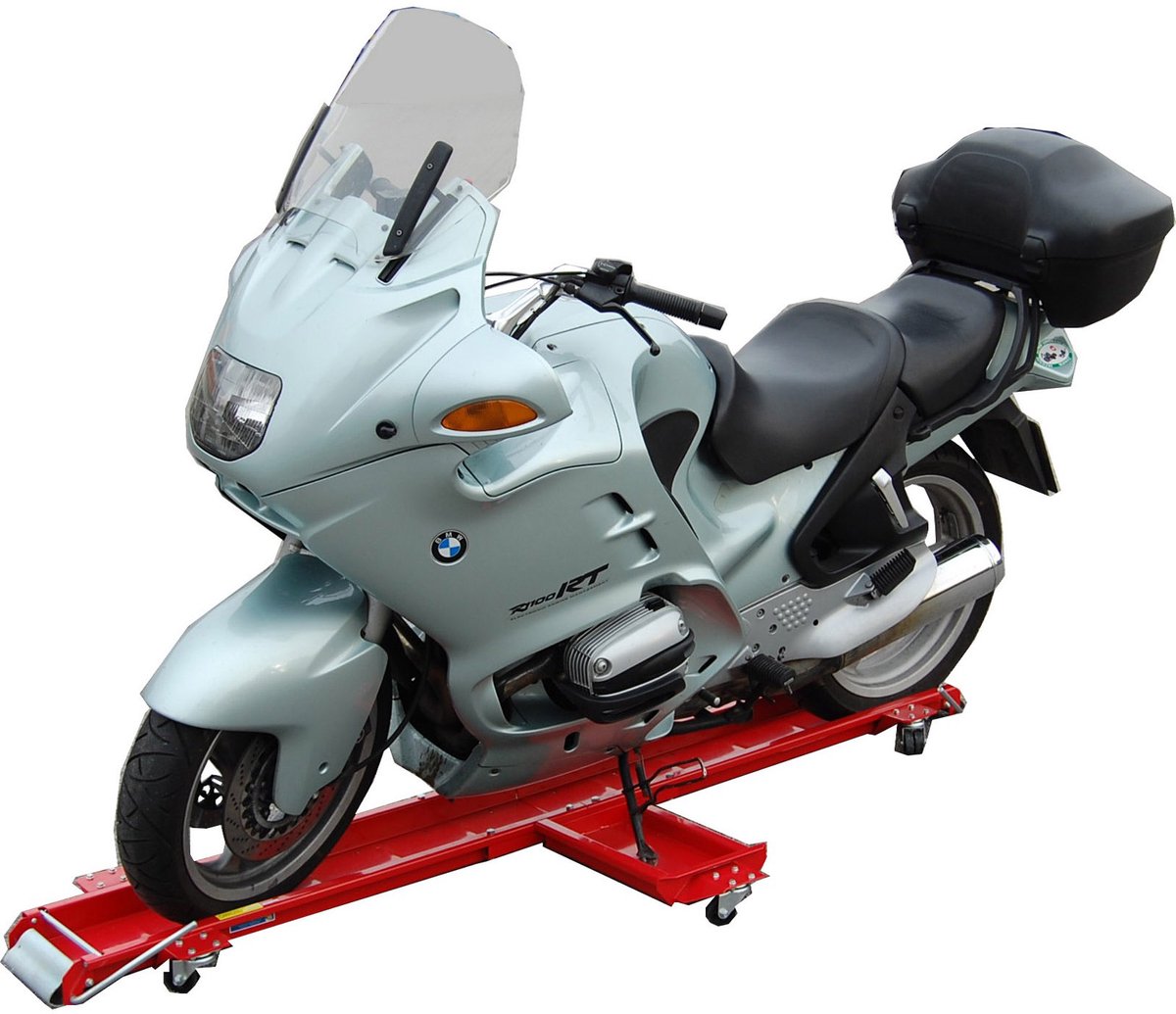 TRUTZHOLM - Motorfietsmanoeuvreerhulp - 567 kg - Hydraulische Rangeerhulp Krik - Motorfietsstandaard Rolwagen Werkplaats
