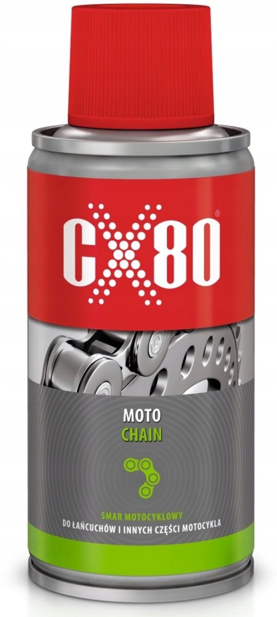CX80 Moto Chain - Motorfiets Kettingspray - Transparante Bescherming - Stof- en Waterbestendig - Corrosiebescherming