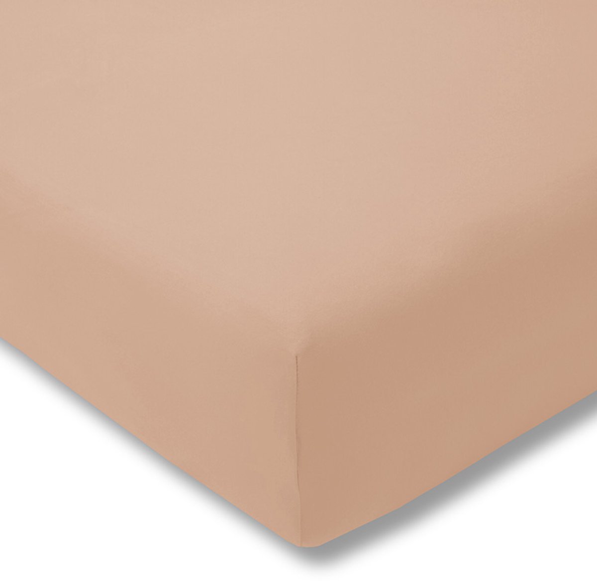 Estella Jersey Hoeslaken 100x200 cm - Sahara