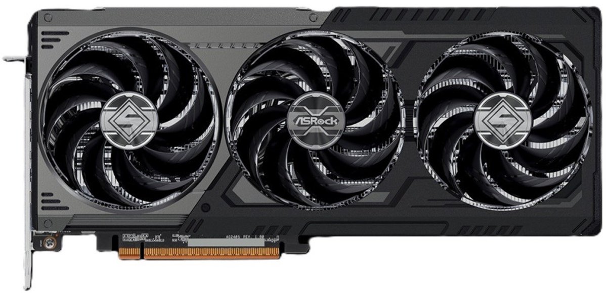 ASRock RX9070GRE Steel Legend D - Grafische Kaart - 12GB - Overgeklokt