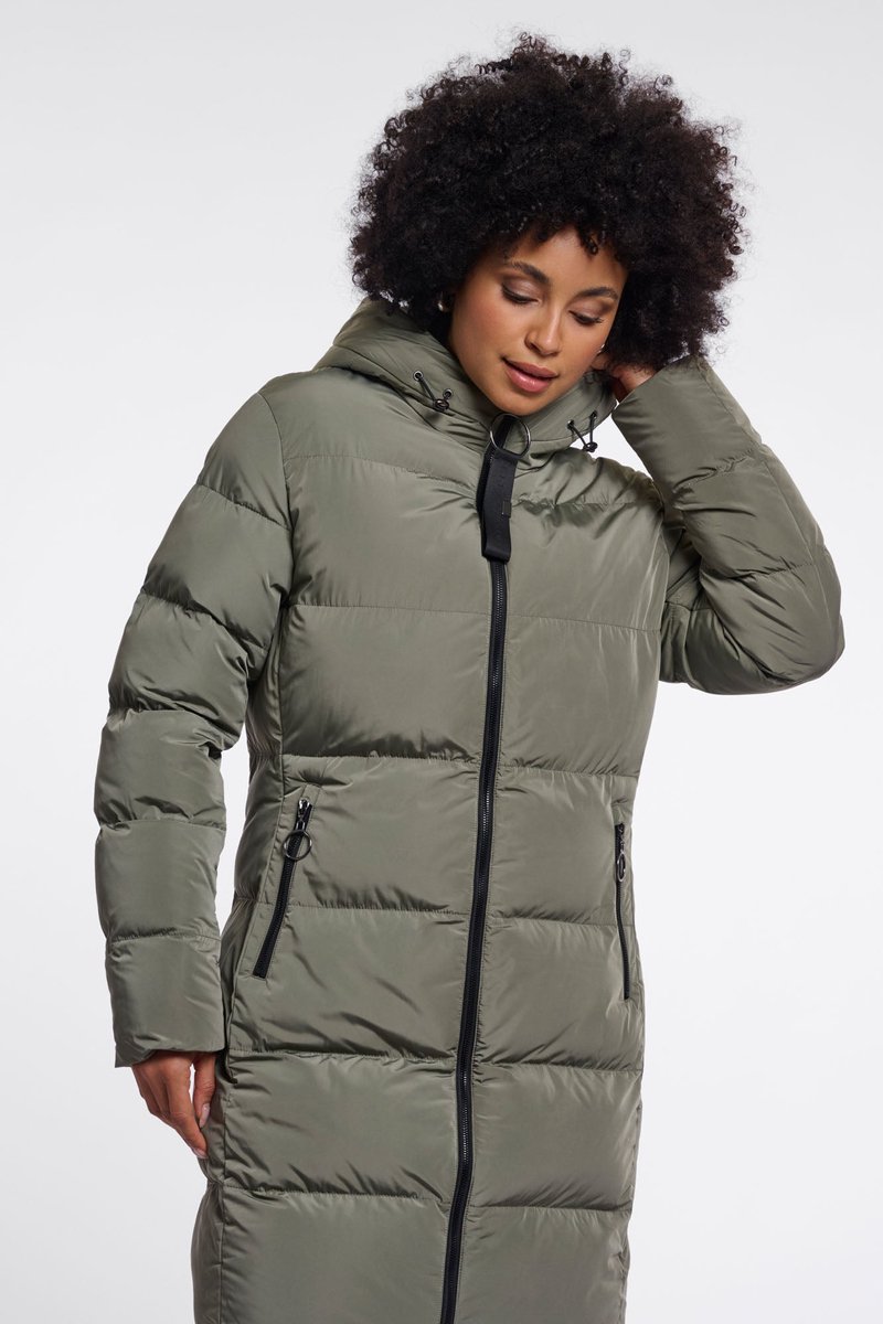Rino & Pelle Jassen - Jade coat - Misty basil