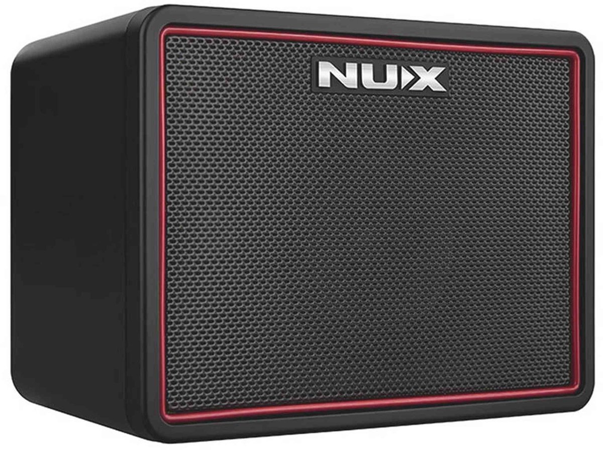 NUX Mighty Lite BT MKII Desktop Gitaarversterker met Bluetooth 3W Roze Paneel