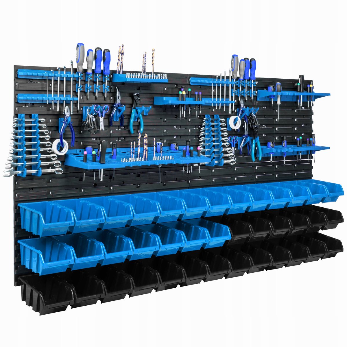 Gereedschapswand Garage met 39 Bakken - 156x78cm
