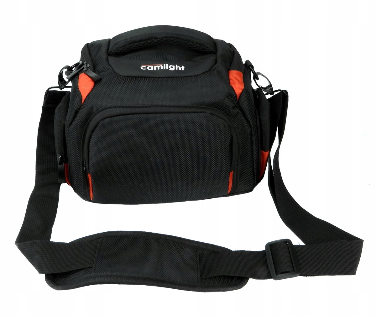 Camlight Cameratas voor Pentax K-serie - Zwart met Rode Accenten