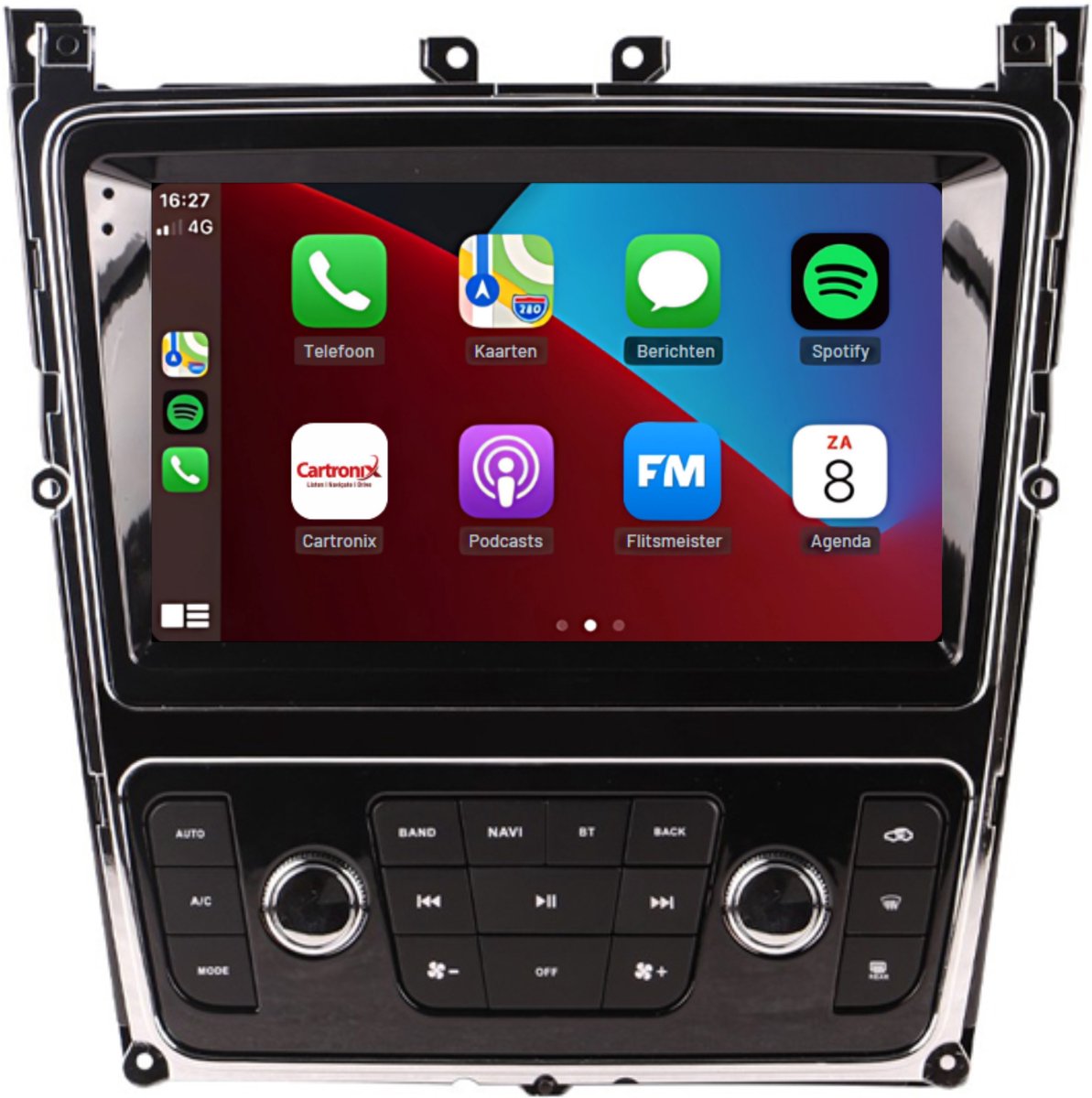 CarPlay autoradio geschikt voor Bentley Continental | 2010 t/m 2018 | Android 14 | Draadloos Apple CarPlay & Android Auto | 4GB + 64GB | Cartronix | 2010 2011 2012 2013 2014 2015 2016 2017 2018 | Bluetooth & Wifi