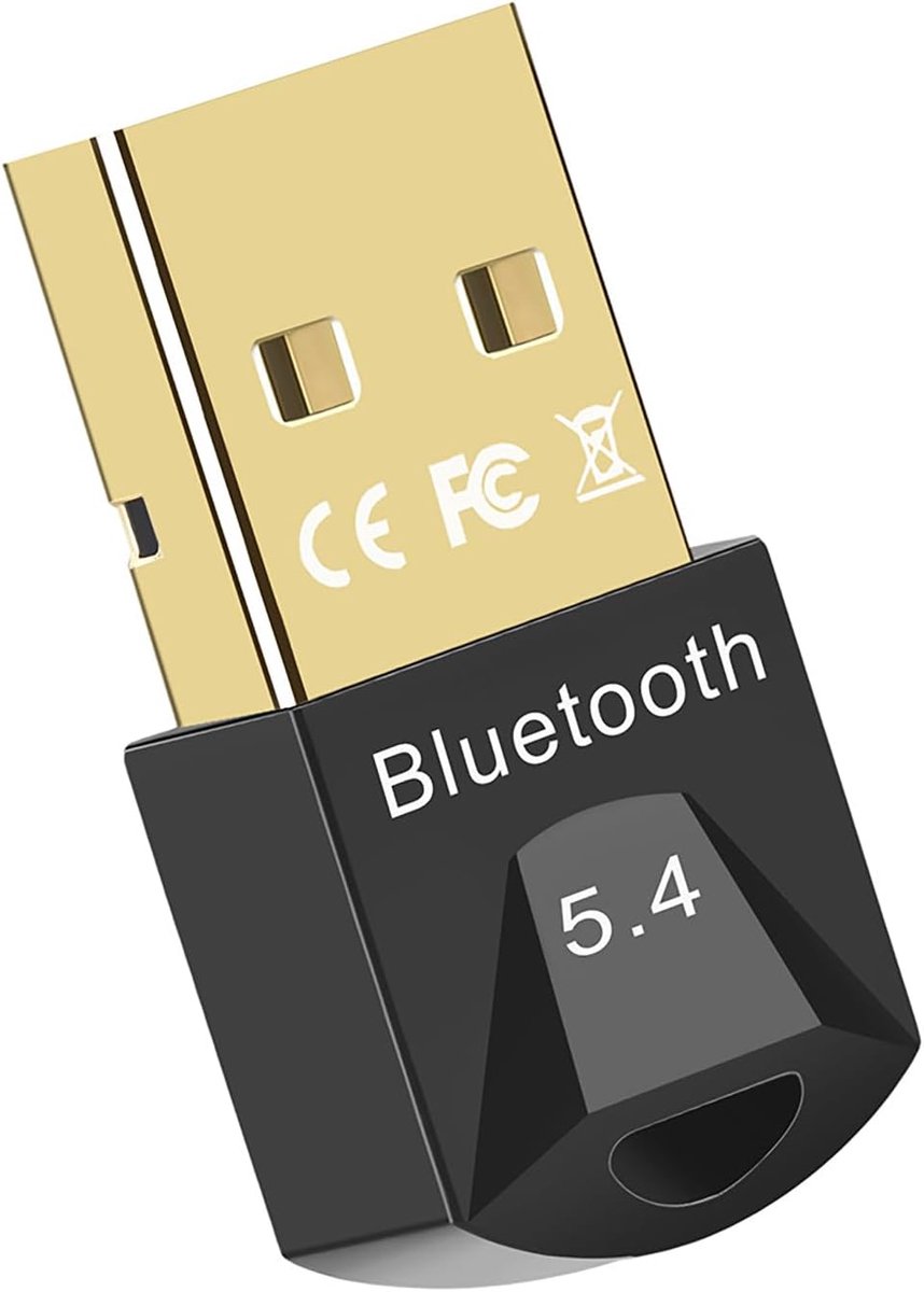 Bluetooth 5.4 USB Adapter for PC Stick for PC, Bluetooth Adapter, Plug and Play for PC, Desktop, Laptop, Compatible - ShopVlot