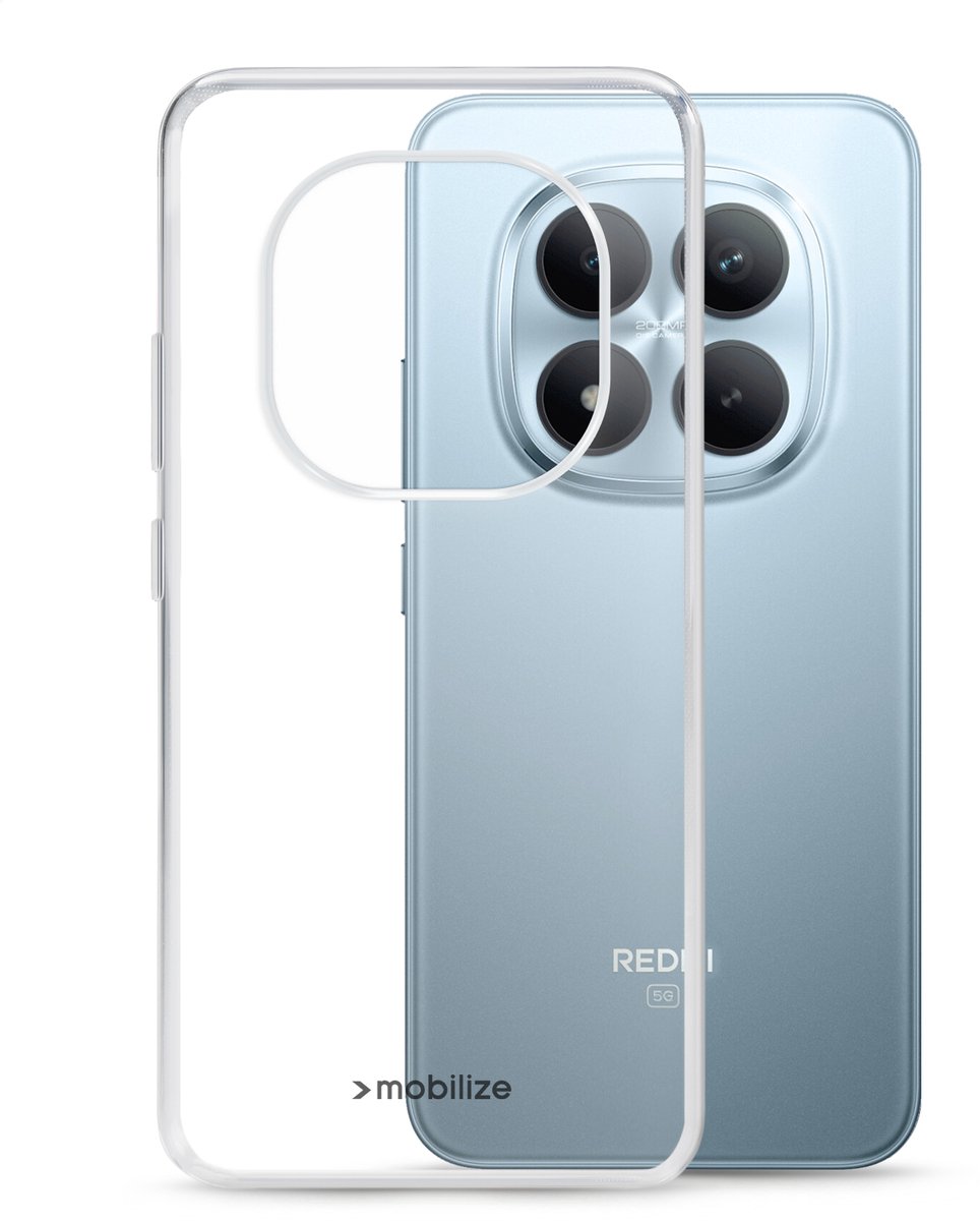 Mobilize Gelly Case - Geschikt voor Xiaomi Redmi Note 17 Pro Max 5G - Clear