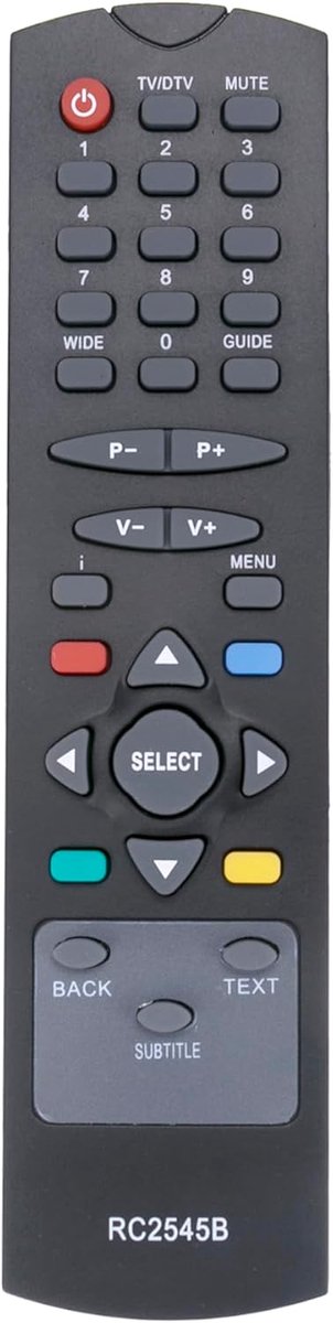 AULCMEET RC2545B Replace the remote control compatible with Digihome Wharfedale Digilogic Pacific Strong Techwood - ShopVlot