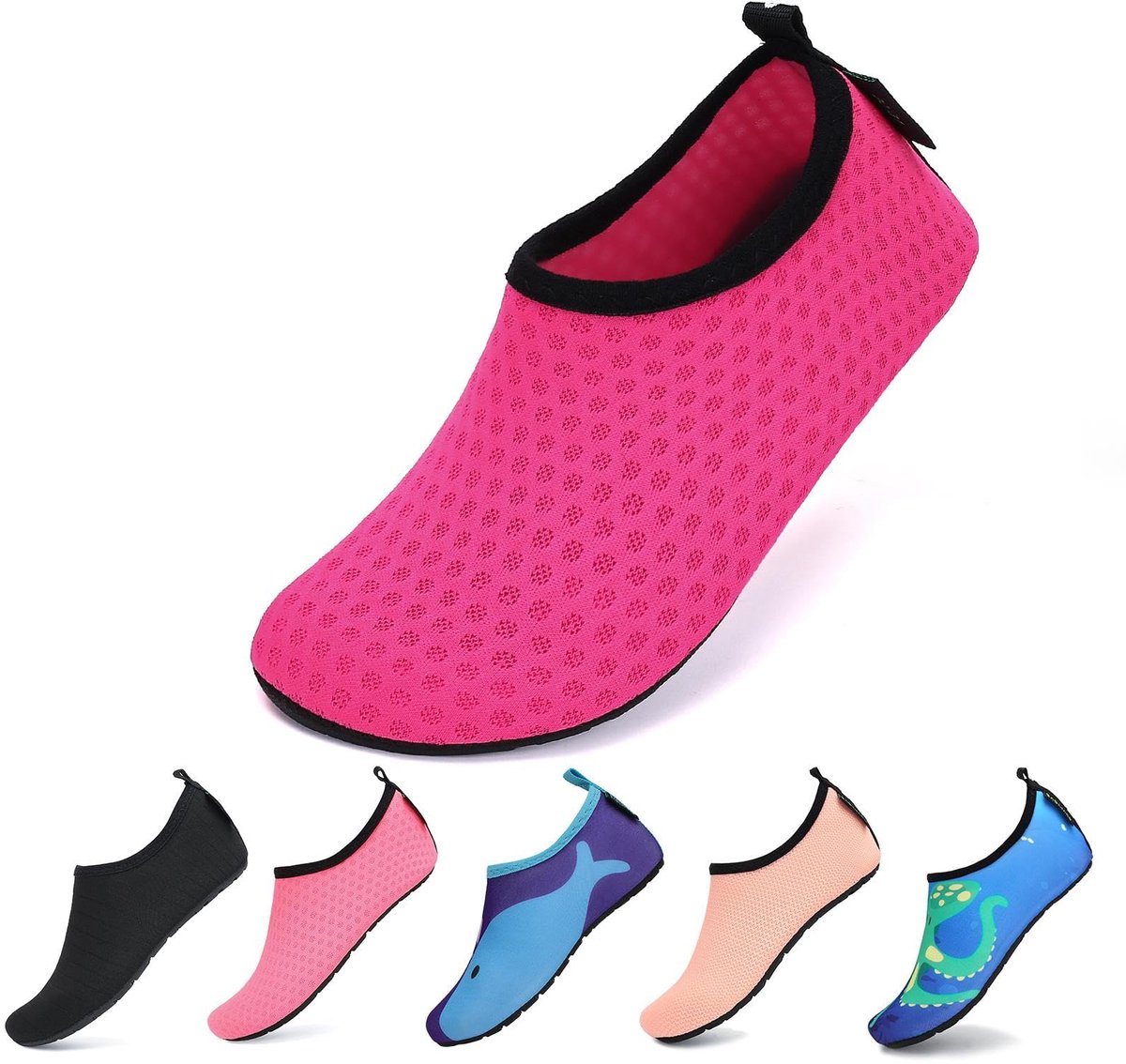 SAGUARO Kinderbadslippers Sneldrogende amfibische waterschoenen Antislip zwemschoenen Sportieve strandschoenen - ShopVlot