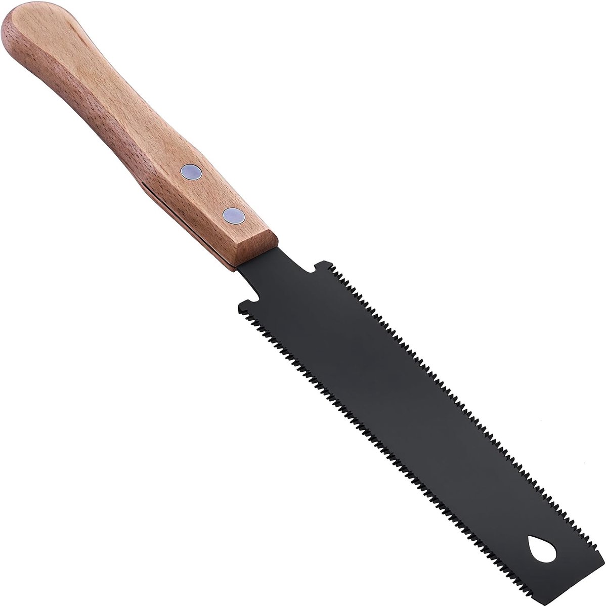 Japanese Saw Ryoba with Double Tooth 14/17 TPI, Hand Saw for Wood – Thin and Stable Saw Blade 0.5 mm for Carpentry and - ShopVlot
