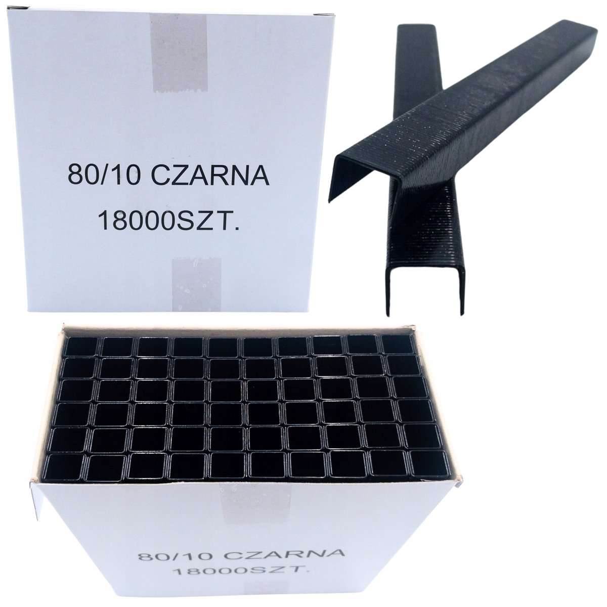 Zwarte nieten type 380/80/A, 10mm, 18000 stuks