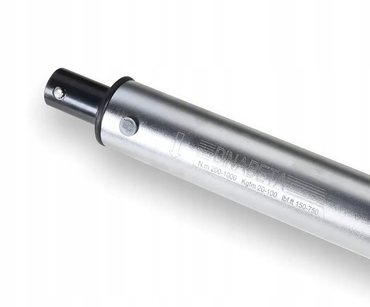 Merkloze klikkoppel sleutel met ronde aandrijving 22mm, bidirectioneel