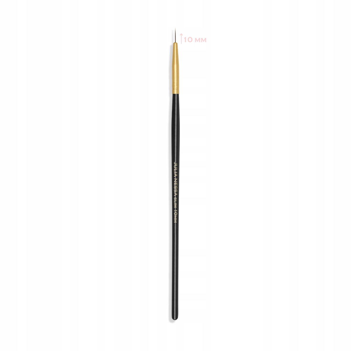Julia Nessa Slim Line Penseel 10mm - Goudkleur