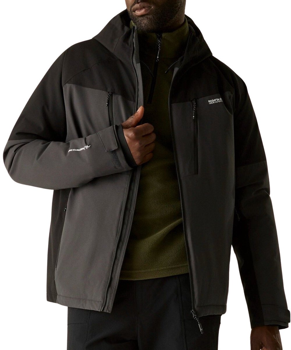 Regatta Highton Outdoor Jas Heren Zwart