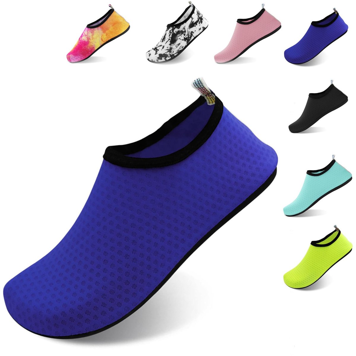 FANWINKJ Waterschoenen voor heren en dames, yogaschoenen, aquaschoenen, strandschoenen, sneldrogend, slip-on ademende - ShopVlot