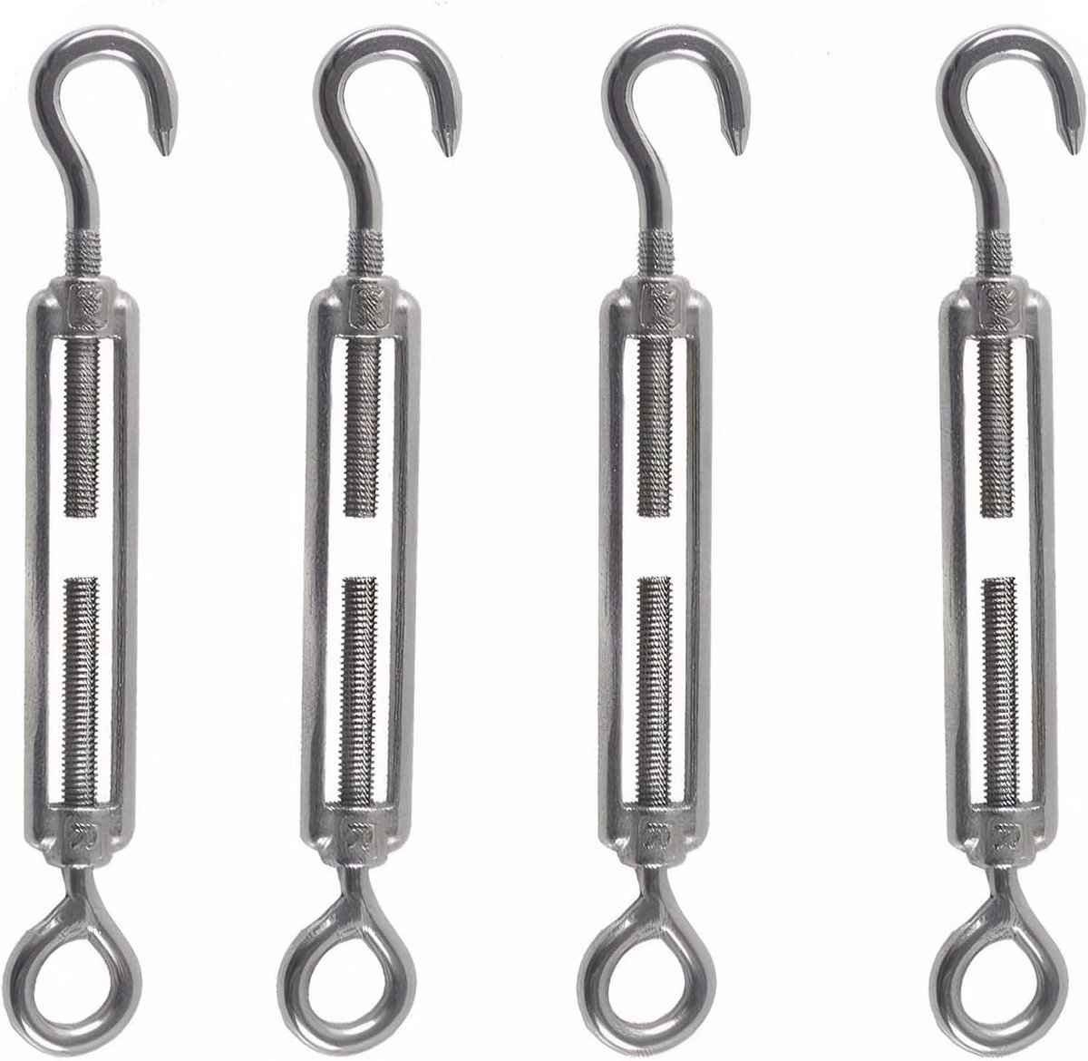 M6 Washer Wire Tensioner Stainless Steel 304 Pack Adjustable Wire Tensioner Used for Steel Wire Antenna Clothesline - ShopVlot