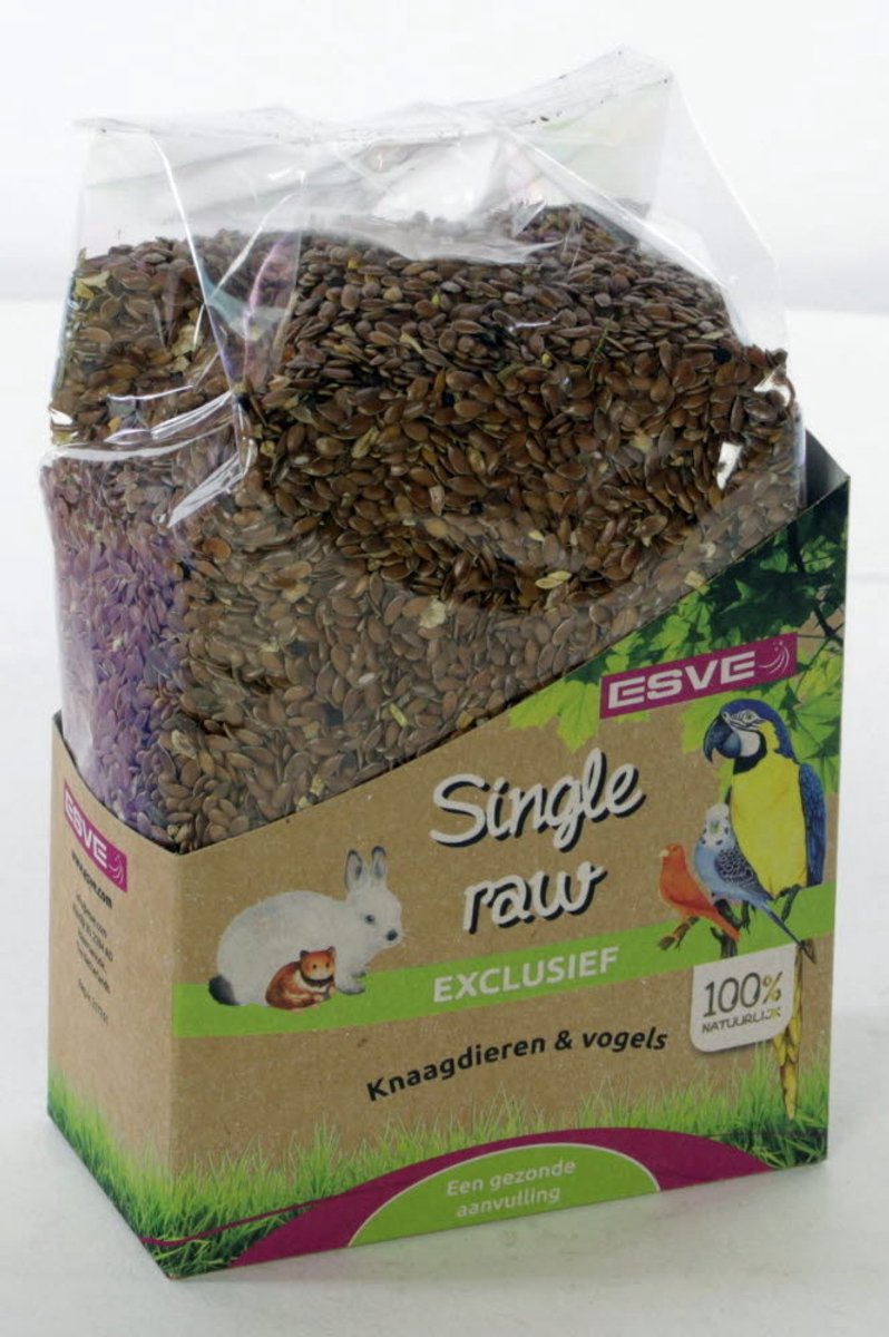 ESVE Lijnzaad met raapolie | oliehoudend zaad | 550 g