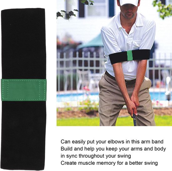 Golf Swing Training Aid Arm Band - Universele maat - Correctie voor houding - Voorkomt 'Chicken Wing' swing - ShopVlot van GOLF — afbeelding 3