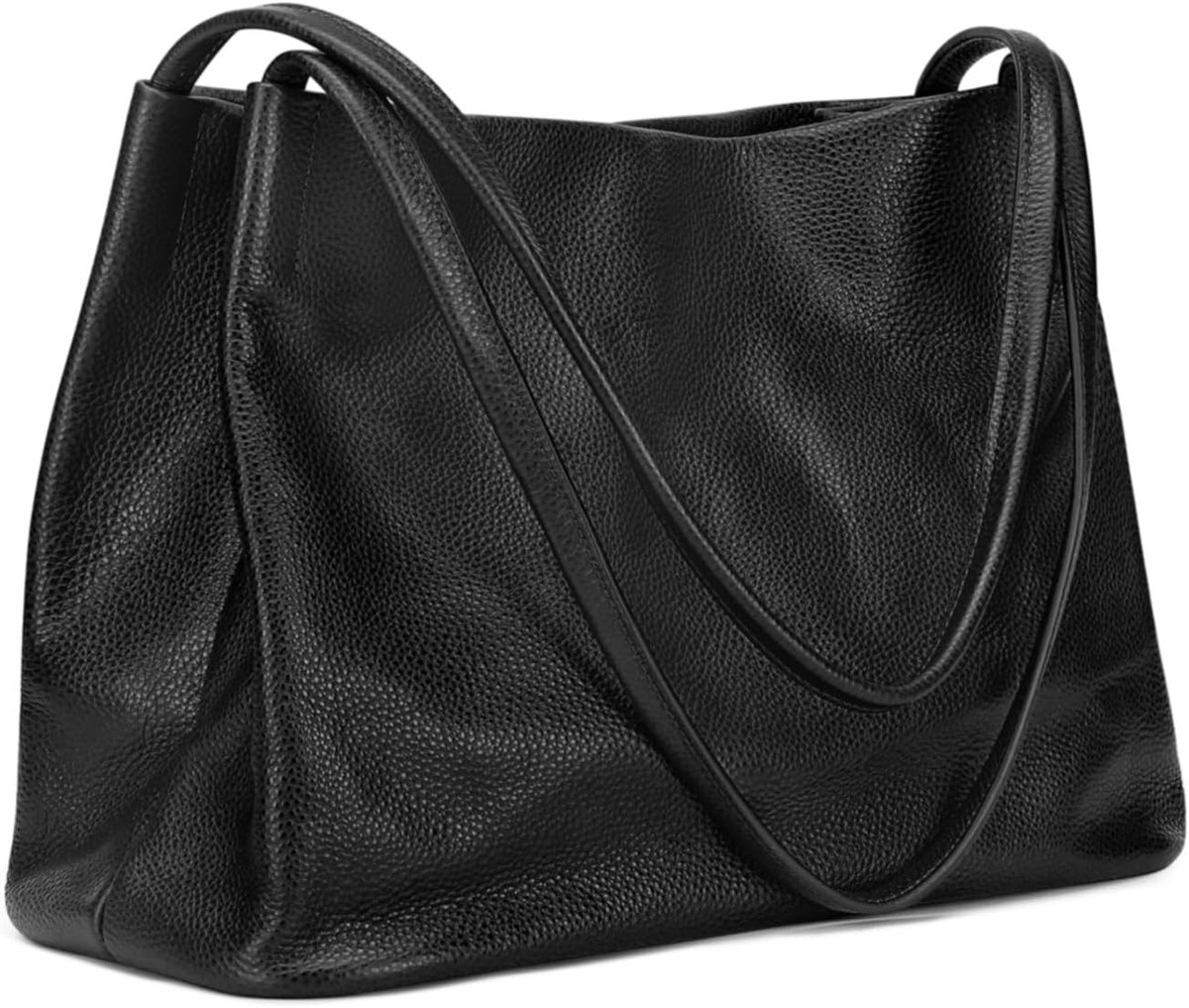 Tote tas dames - zacht echt leer - schoudertas met magnetische sluiting - stijlvol voor dagelijks gebruik - ShopVlot