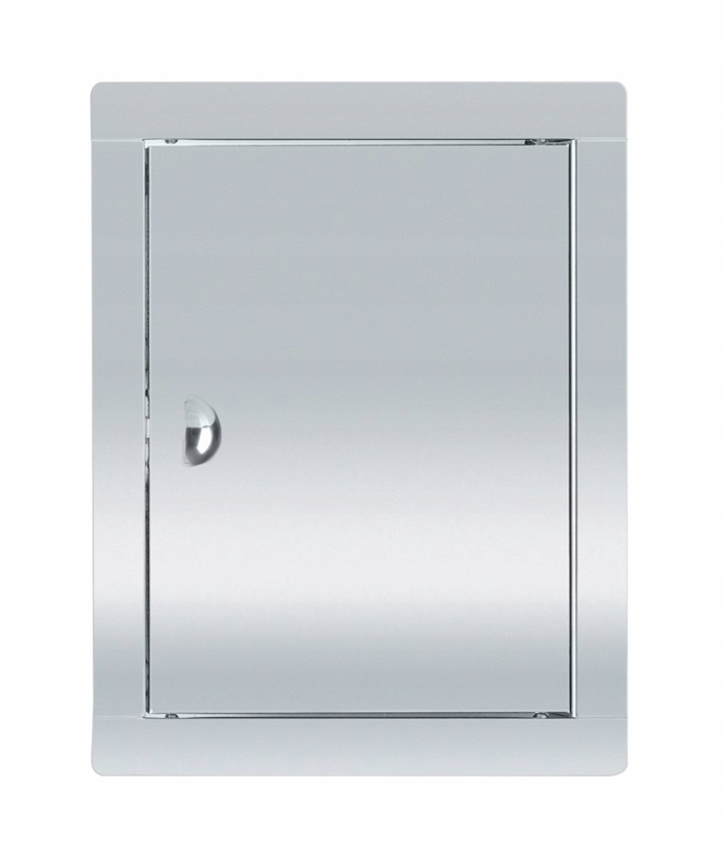 Merkloos Inox Inspectieluik 30x40 cm - Roestvrij Staal met Kliksluiting