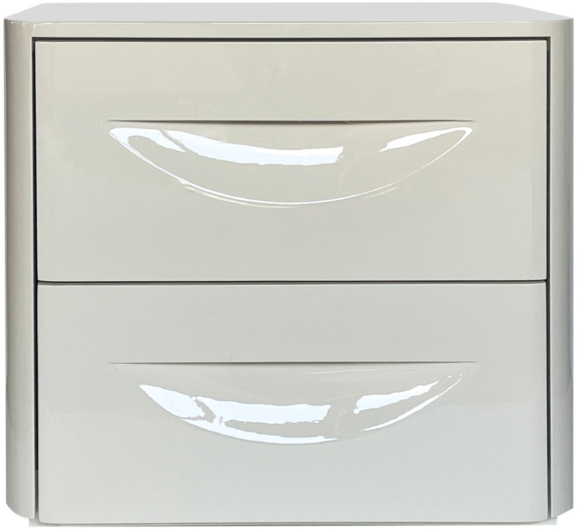 DÉJA Living Nachtkastje Setra - Glossy Crème - 58x41x51cm