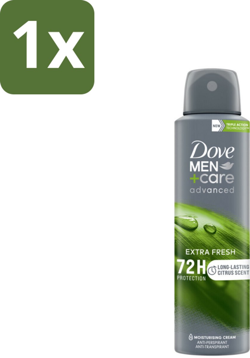 Dove Men+Care Deodorant Spray - Extra Fresh - 150 ml - 1 stuk